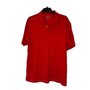 Cypress Club Performance Men's 2XL Shirt Red Short Sleeve Polo‎ Golf Shirt.